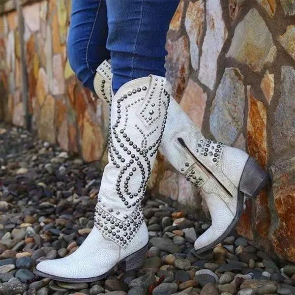 Helen - Stylish Knee-High Boots