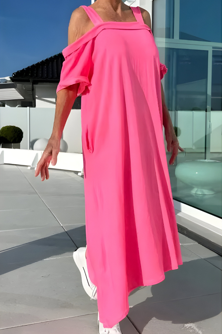 Claire | Off-Shoulder Long Summer Dress