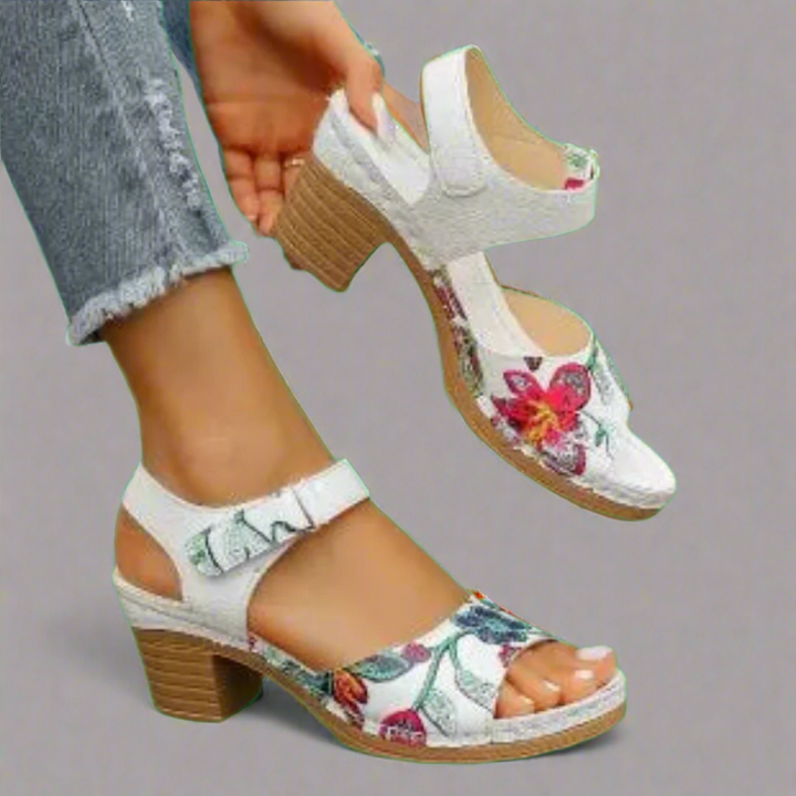 Mandy - Stylish Peep-Toe Sandals