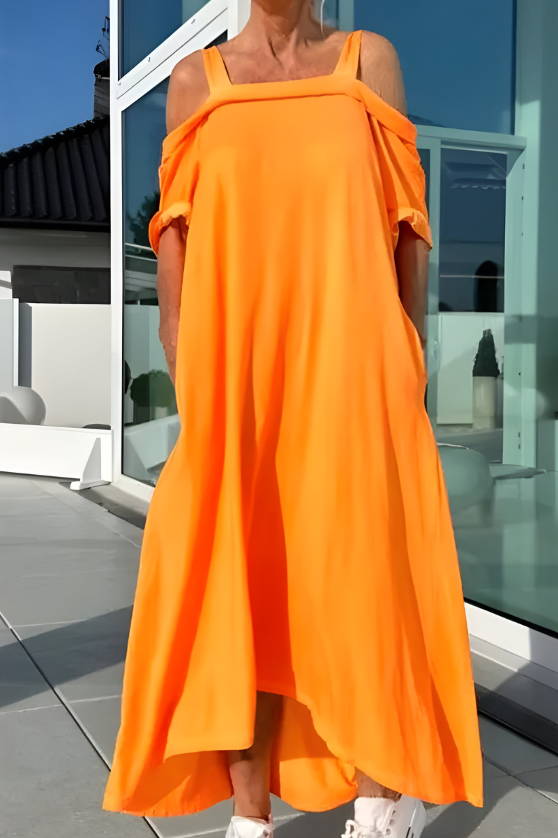 Claire | Off-Shoulder Long Summer Dress