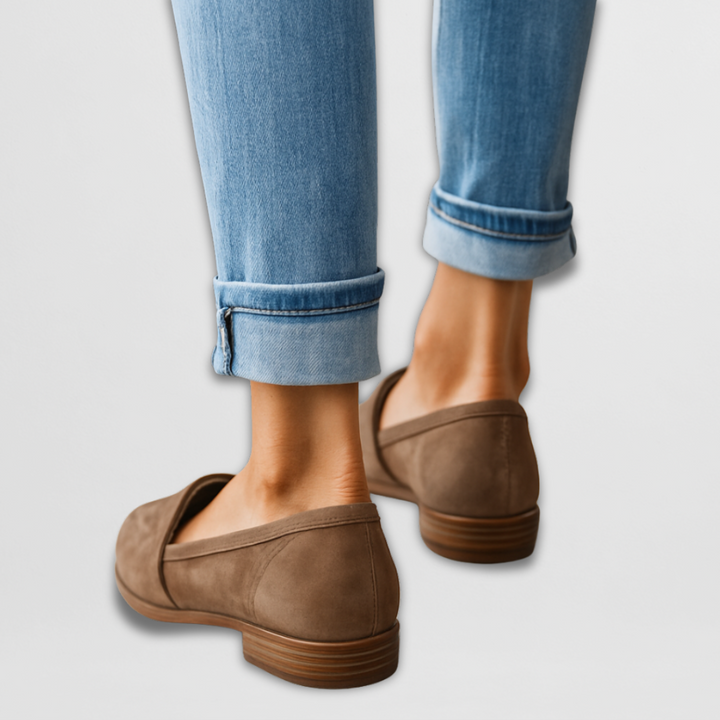 Chloe - Stylish Suede Flats