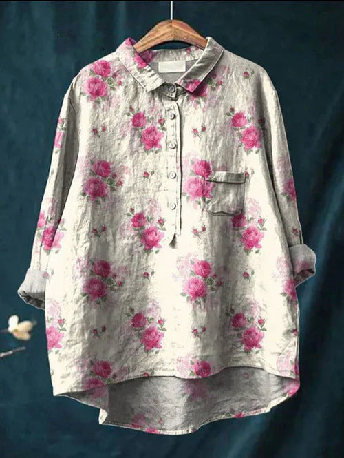 Yrsa | Classic Floral Blouse