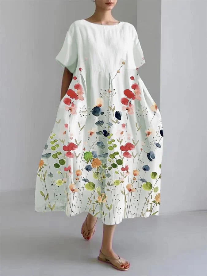 Mia | Breezy Floral Maxi Dress Perfect for Summer
