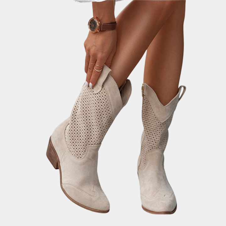 Charlotte - Cowboy Style Orthopaedic Boots