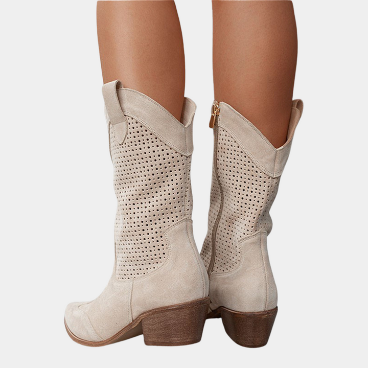 Charlotte - Cowboy Style Orthopaedic Boots