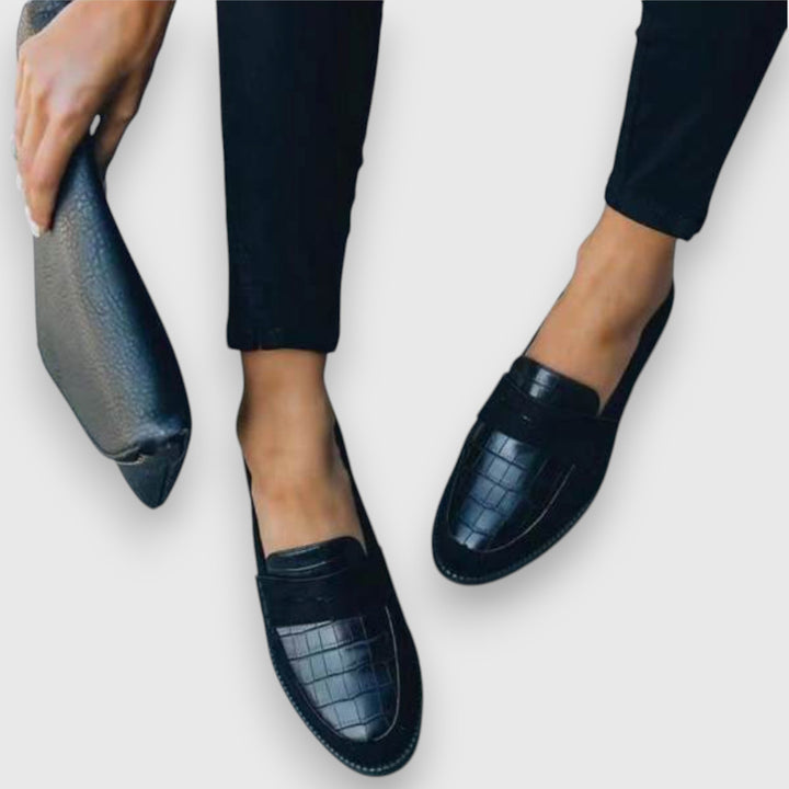 Lucy - Elegant Leather Loafers