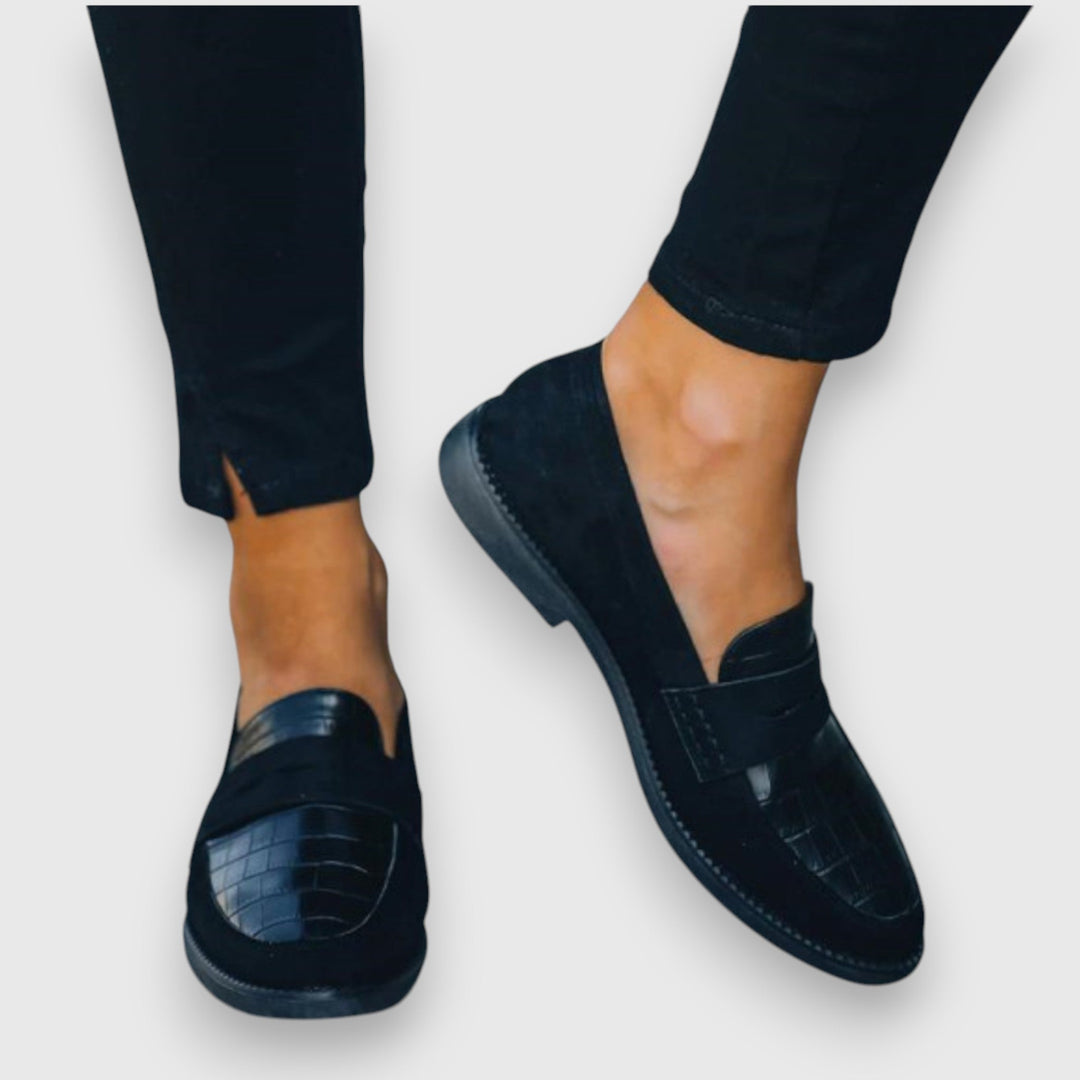 Lucy - Elegant Leather Loafers