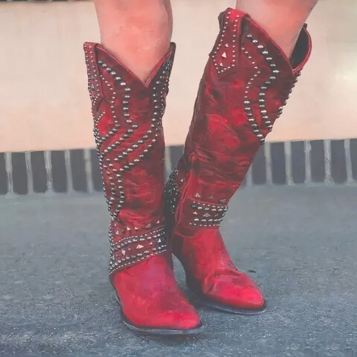 Helen - Stylish Knee-High Boots