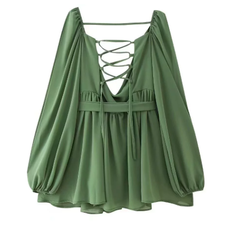 Ella | Elegant Dress with Sheer Sleeves