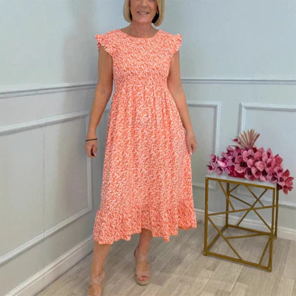 Eliza | Elegant Floral Dress that Enhances Your Silhouette