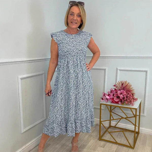 Eliza | Elegant Floral Dress that Enhances Your Silhouette