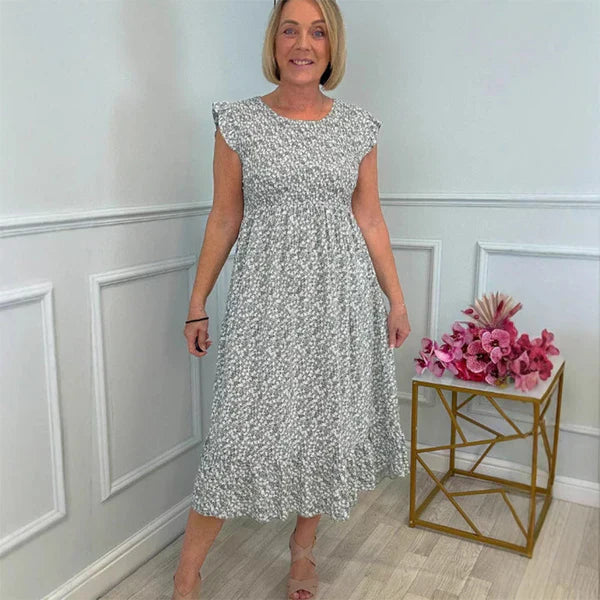 Eliza | Elegant Floral Dress that Enhances Your Silhouette